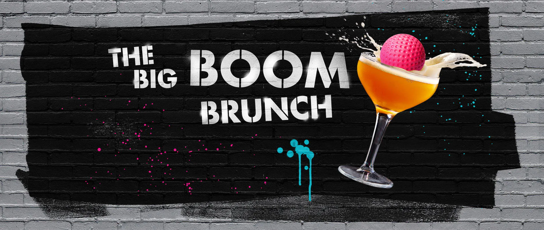 The Big BOOM Brunch Background